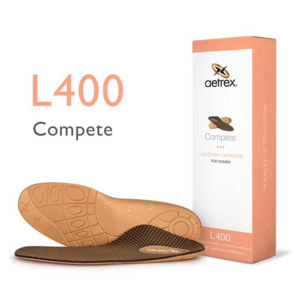 NWOT Aetrex L400 SZ 11 Complete Orthotics (No Box!)